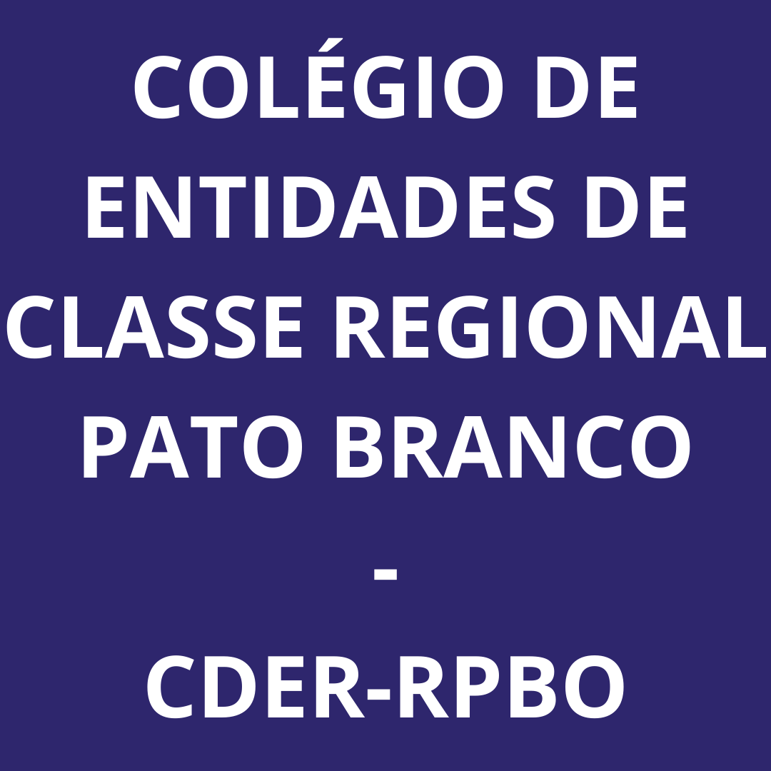 Colégio de Entidades de Classe Regional Pato Branco - CDER-RPBO